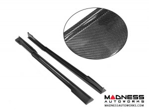 Tesla Model S Side Skirts - Carbon Fiber